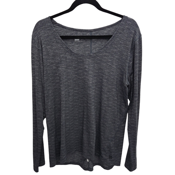 MEC Women’s Long Sleeve Trail Shirt – Dark Grey Size Large - Picture 1 of 10